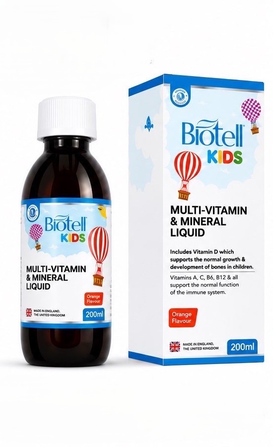 Kids Multi-Vitamin & Mineral Liquid